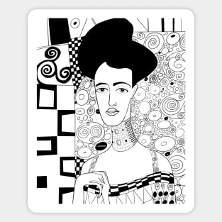 Klimpt Adele Bloch-Bauer The Woman In Gold Magnet